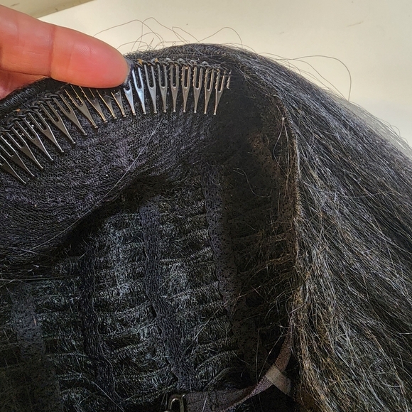 Sensationnal Collection Instant Weave Black Kinki Bob Wig - Picture 6 of 9